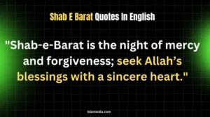 Shab E Barat Quotes In English